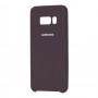 Чохол для Samsung Galaxy S8 (G950) Silky Soft Touch темно-коричневий