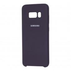 Чехол для Samsung Galaxy S8 (G950) Silky Soft Touch темно-серый
