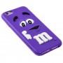 3D чохол M&M's для iPhone 6 фіолетовий