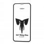 Защитное стекло для iPhone Xr / 11 Moxom черное