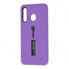 Чехол для Samsung Galaxy A20 / A30 Kickstand фиолетовый