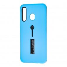 Чехол для Samsung Galaxy A20 / A30 Kickstand голубой