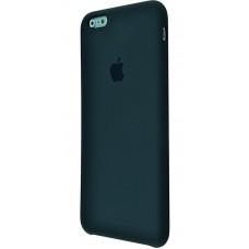 Силиконовый чехол для iPhone 6 Plus Silicon case темно серый