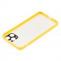 Чехол для iPhone 11 Pro Max Shine mirror желтый