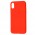 Чехол для iPhone X / Xs Candy красный