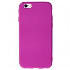 Чехол Matte для iPhone 6 матовый фиолетовый