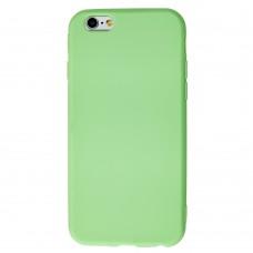Чехол Matte для iPhone 6 матовый зеленый