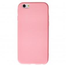 Чехол Matte для iPhone 6 матовый розовый