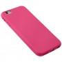 Чохол Matte для iPhone 6 матовий темно-рожевий