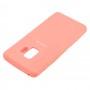 Чехол для Samsung Galaxy S9 (G960) Silky Soft Touch светло розовый