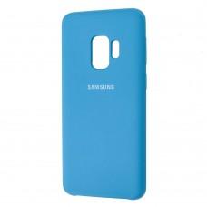 Чохол для Samsung Galaxy S9 (G960) Silky Soft Touch світло синій
