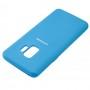 Чехол для Samsung Galaxy S9 (G960) Silky Soft Touch светло синий