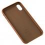 Чохол для iPhone Xr Leather classic "brown"