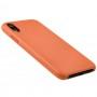 Чохол для iPhone Xr Leather classic "orange"