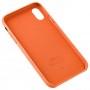 Чохол для iPhone Xr Leather classic "orange"