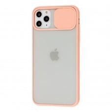 Чехол для iPhone 11 Pro LikGus Camshield camera protect розовый