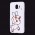 Чехол для Samsung Galaxy J4 2018 (J400) "белый единорог №2"