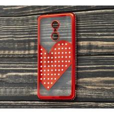 Чохол для Xiaomi Redmi 5 Kingxbar серце червоний