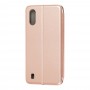 Чохол книжка Premium для Samsung Galaxy A01 (A015) рожево-золотистий