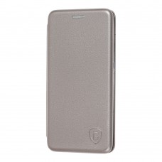 Чехол книжка Premium для Samsung Galaxy A01 (A015) серый