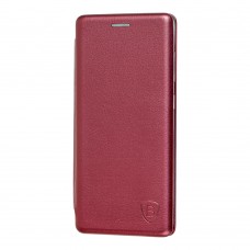 Чехол книжка Premium для Samsung Galaxy A51 (A515) бордовый