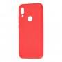 Чехол для Xiaomi Redmi 7 Soft под магнитный держатель красный