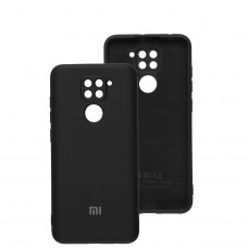 Чехол для Xiaomi Redmi Note 9 Silicone Separate camera черный