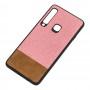 Чохол для Samsung Galaxy A9 2018 (A920) Hard Textile рожево-коричневий