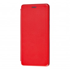 Чехол книжка Premium для Samsung Galaxy A20s (A207) красный