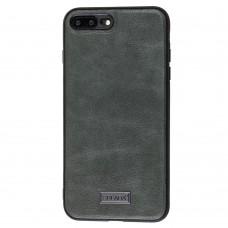 Чохол для iPhone 7 Plus / 8 Plus Sulada Leather сірий
