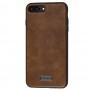 Чохол для iPhone 7 Plus / 8 Plus Sulada Leather коричневий
