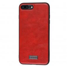 Чохол для iPhone 7 Plus / 8 Plus Sulada Leather червоний