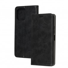 Чехол книга Elegant для Xiaomi Redmi 12 черный