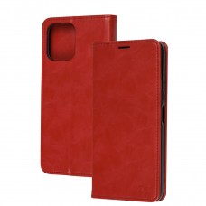 Чехол книга Elegant для Xiaomi Redmi 12 красный