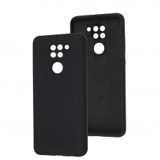 Чохол для Xiaomi  Redmi Note 9 Wave camera Full black