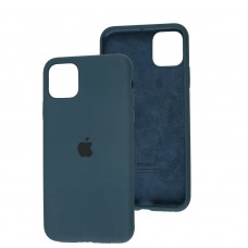 Чохол для iPhone 11 Pro Max Silicone Full cosmos blue