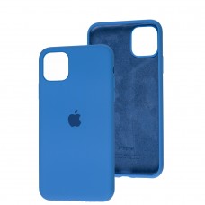 Чохол для iPhone 11 Pro Max Silicone Full light blue