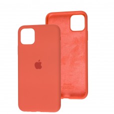 Чехол для iPhone 11 Pro Max Silicone Full оранжевый / pink citrus  