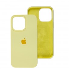 Чохол для iPhone 13 Pro Square Full silicone жовтий / mellow yellow