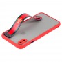 Чехол для iPhone Xs Max WristBand G V красный