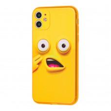 Чохол для iPhone 11 Smile жовтий здивований