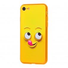 Чехол для iPhone 7 / 8 Smile желтый язычок