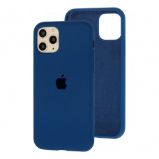 Чохол для iPhone 11 Pro Silicone Full синій / blue cobalt