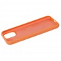 Чохол для iPhone 11 Pro Silicone Full помаранчевий / papaya