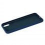 Чохол для iPhone Xs Max Silicone Full blue cobalt