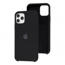 Чехол Silicone для iPhone 11 Pro case черный