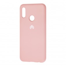 Чехол для Huawei P Smart 2019 Silicone Full бледно-розовый