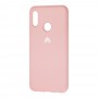 Чохол для Huawei P Smart 2019 Silicone Full блідо-рожевий