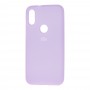 Чохол для Xiaomi Mi Play Silicone Full світло-фіолетовий
