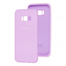 Чехол для Samsung Galaxy S8 (G950) Silicone Full светло-фиолетовый